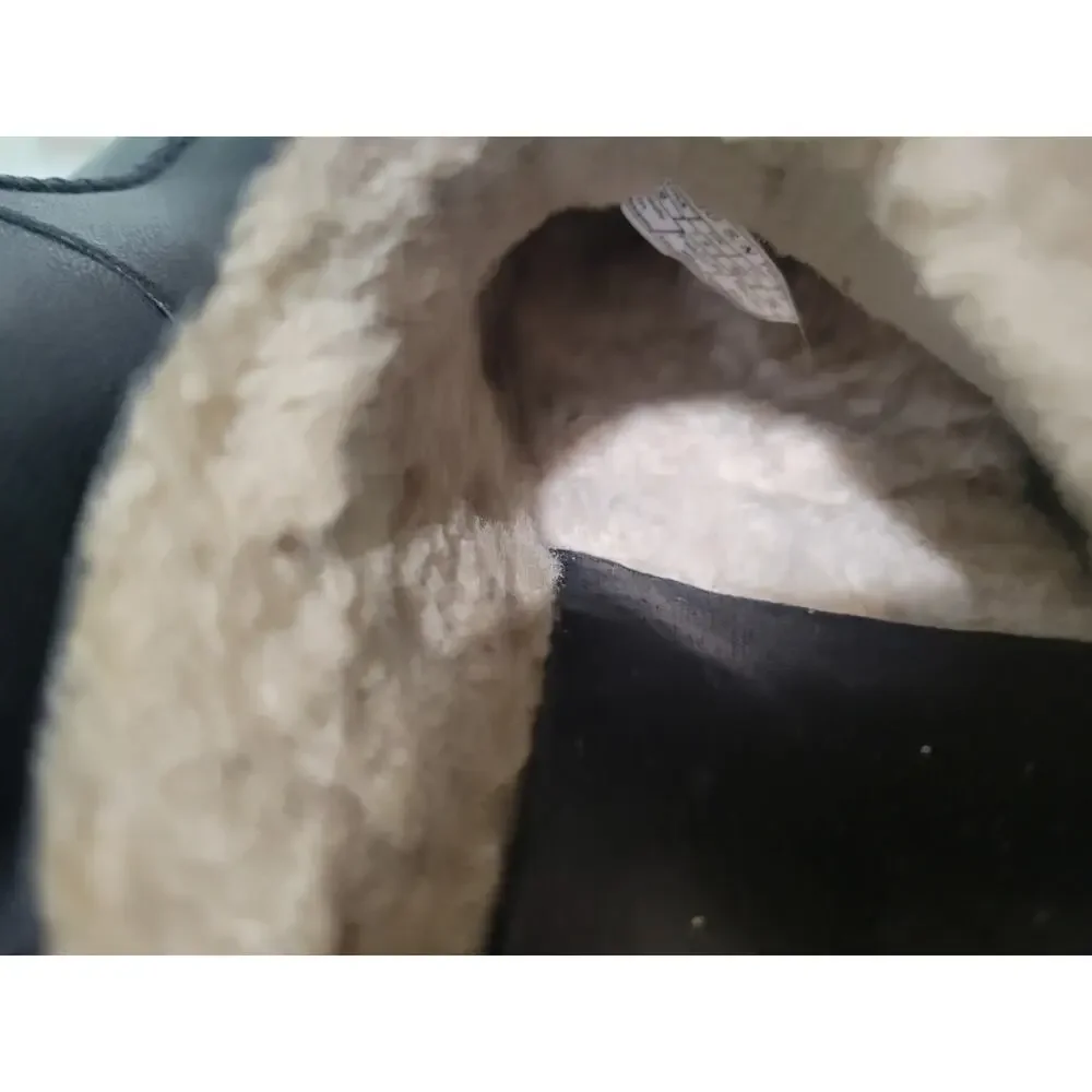UGG SHEARLING LINED UGG Kassi Clogs Leather Shearling 9 40 Heeled shoes - Picture 6 of 10